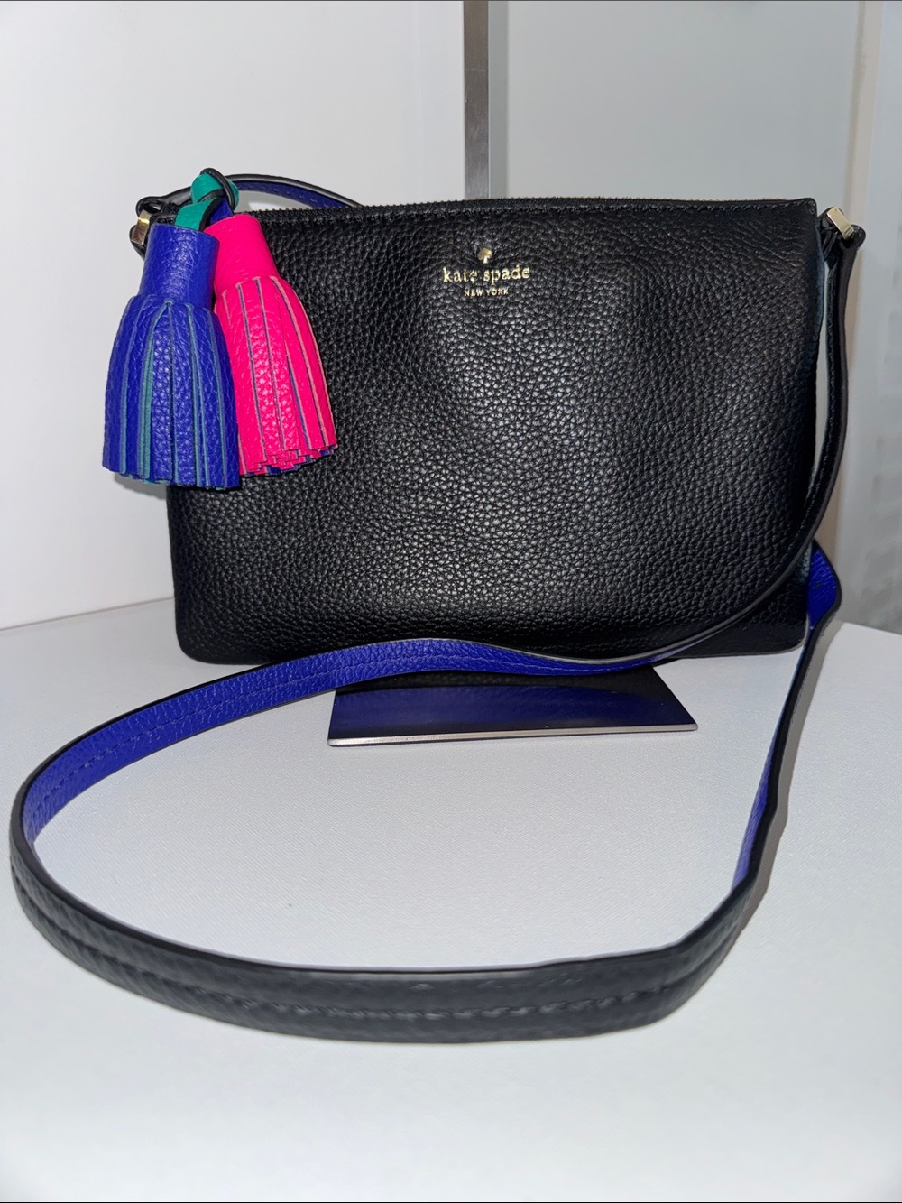 Kate Spade New York Carolyn Reservoir Road Crossbody Tassels